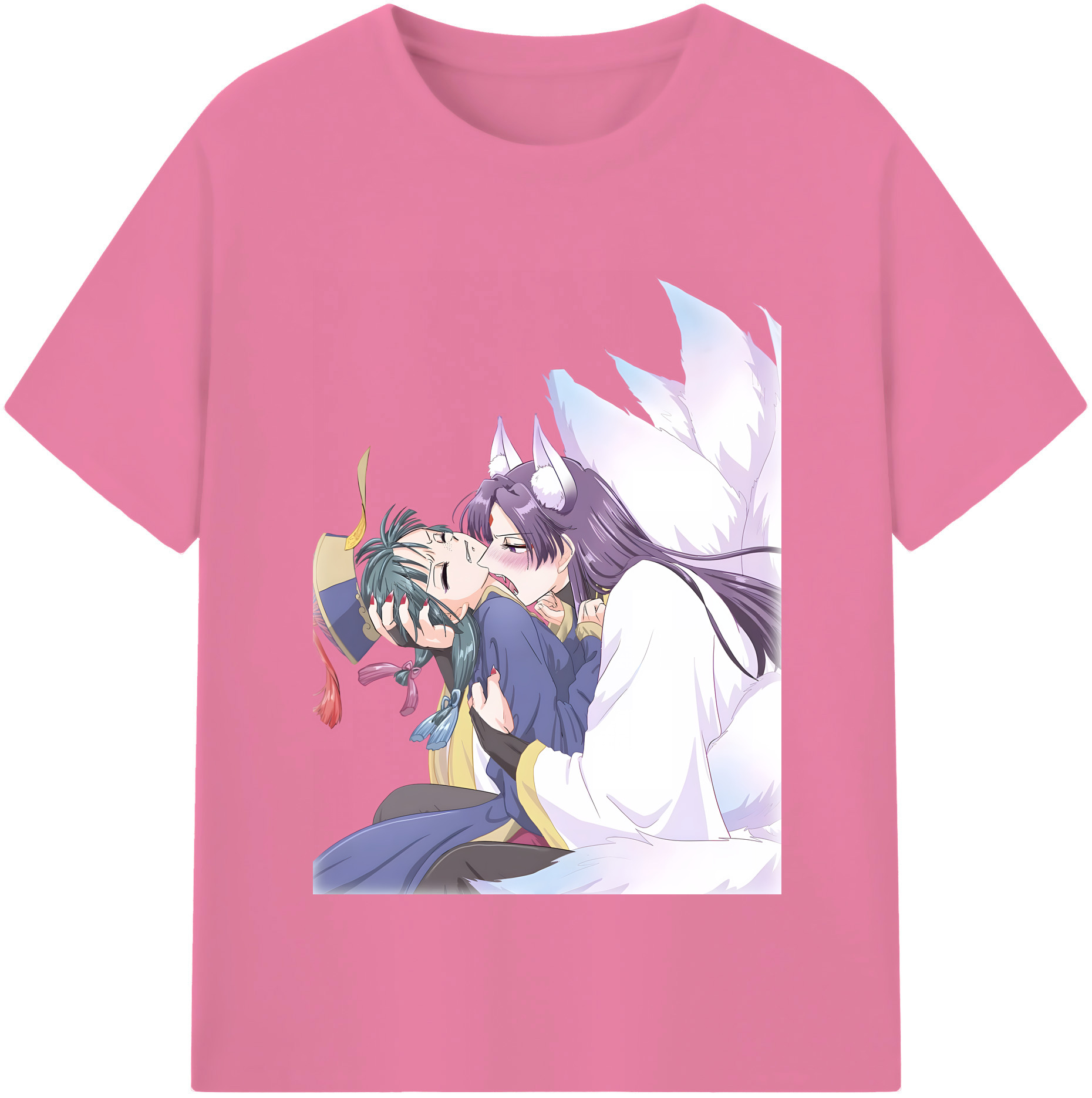 （画像用） 薬屋のひとりごと The Apothecary Diaries 綿100％半袖Tシャツ（フロントプリント）
